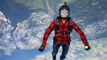 Skydiving in Norway